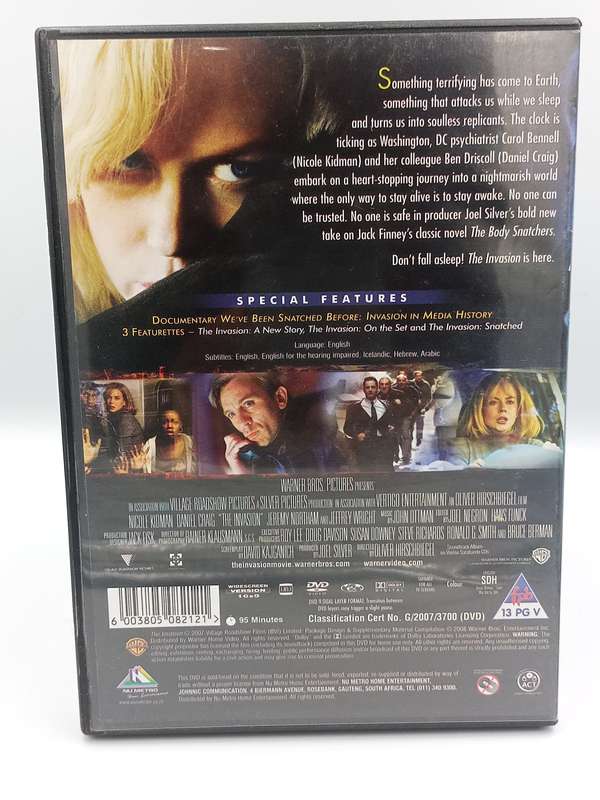 The Invasion DVD - Nicole Kidman & Daniel Craig