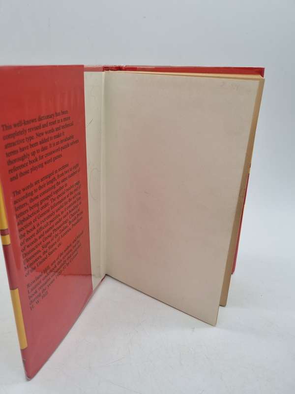 The Quickway Crossword Dictionary by Colonel HW Hill