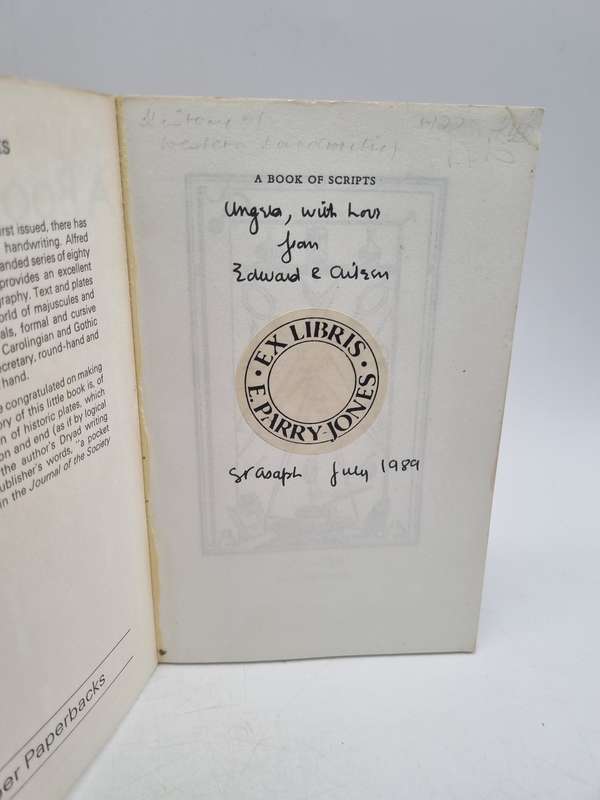 A Book of Scripts by Alfred Fairbank