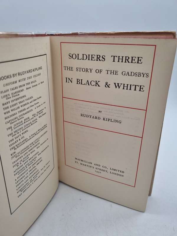 Soldiers Three and other stories - Rudyard Kipling