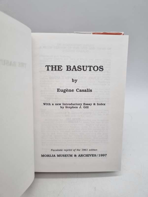 The Basutos - Eugene Casalis | Limited Edition 1000 Copies Morija Museum Lesotho 1995