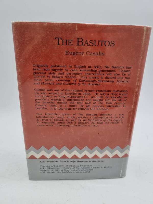 The Basutos - Eugene Casalis | Limited Edition 1000 Copies Morija Museum Lesotho 1995