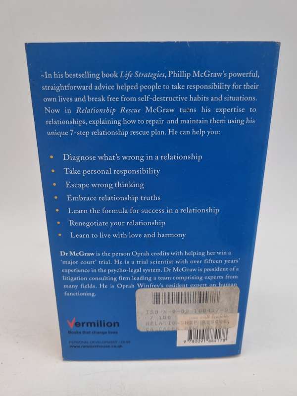 Relationship Rescue - Don't Make Excuses Repair Your Relationship Today by Dr. Phillip Mcgraw