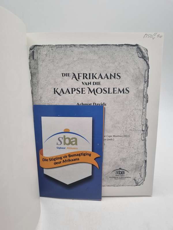Die Afrikaans van die Kaapse Moslems  Achmat Davies