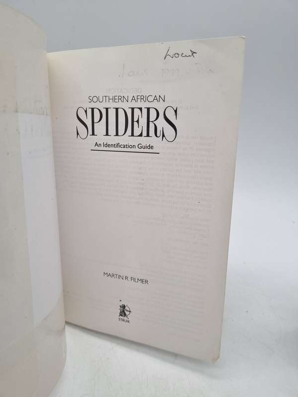 Southern African Spiders ~ An Identification Guide - Martin R Filmer | Illustrated by Linda Duigan