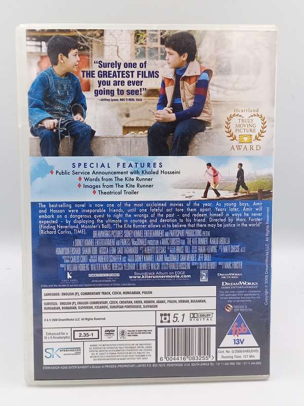 The Kite Runner DVD