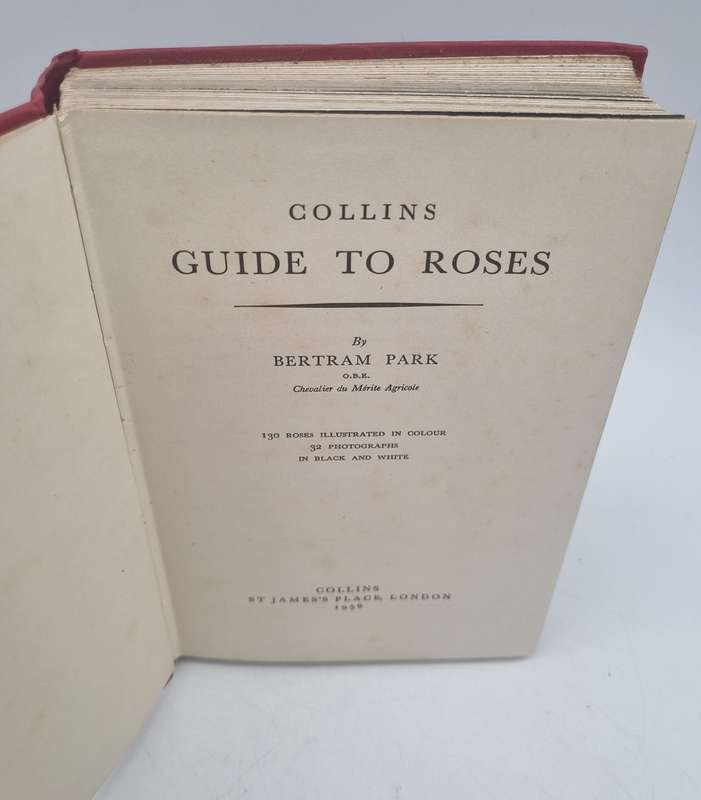 Collins Guide to Roses by Bertram Park -  Collins, 1956