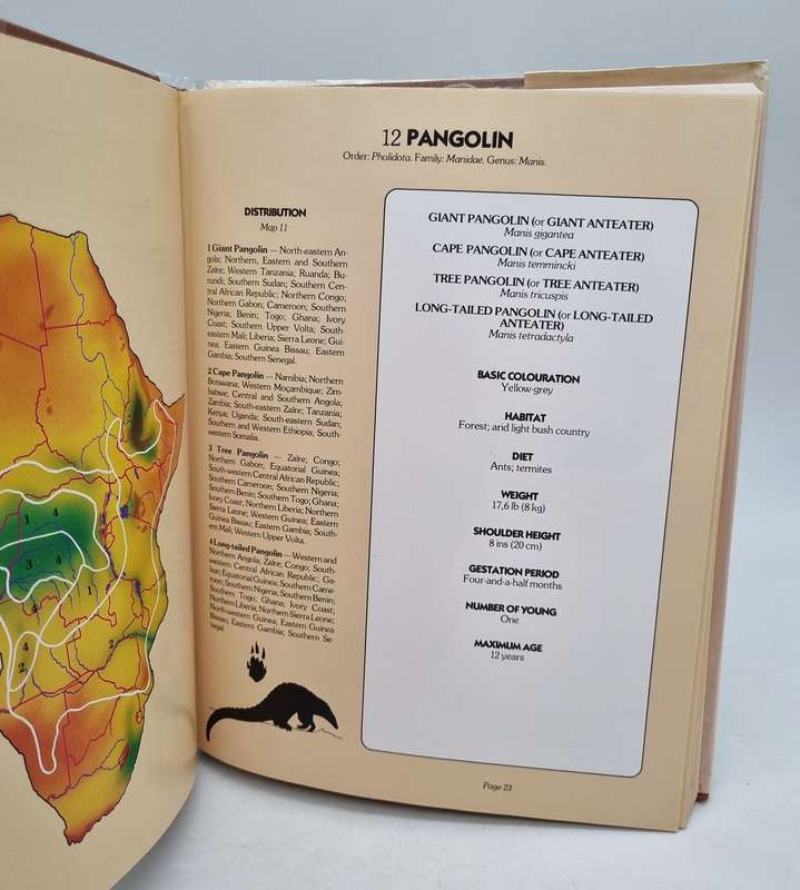 The Atlas of Africa`s Principal Mammals by Stephen J. Smith