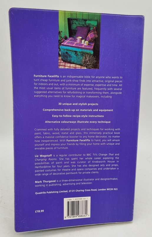 Furniture Facelifts by Liz Wagstaff & Mark Thurgood | A sourcebook of ideas, techniques