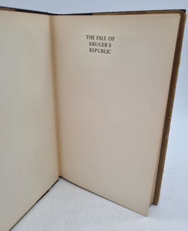 The Fall of Kruger`s Republic - JS Marais