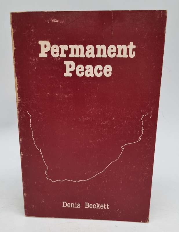 Permanent Peace by Denis Beckett | Signed Copy 1985