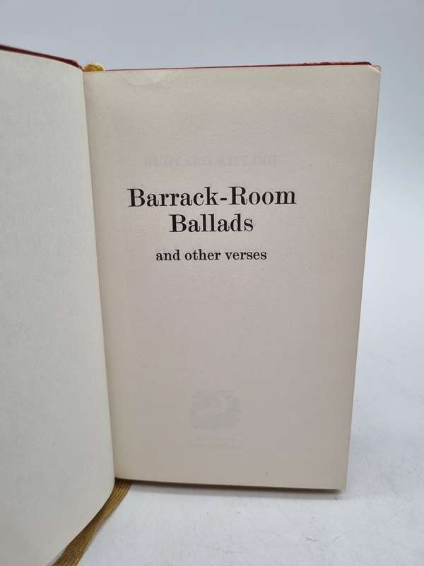 Rudyard Kipling  ~ Barrack Room Ballads & Other Verses