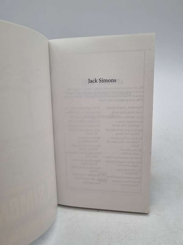 Jack Simons: Teacher, Scholar andComrade  Hugh MacMillan | A Jacana pocket biography 2018