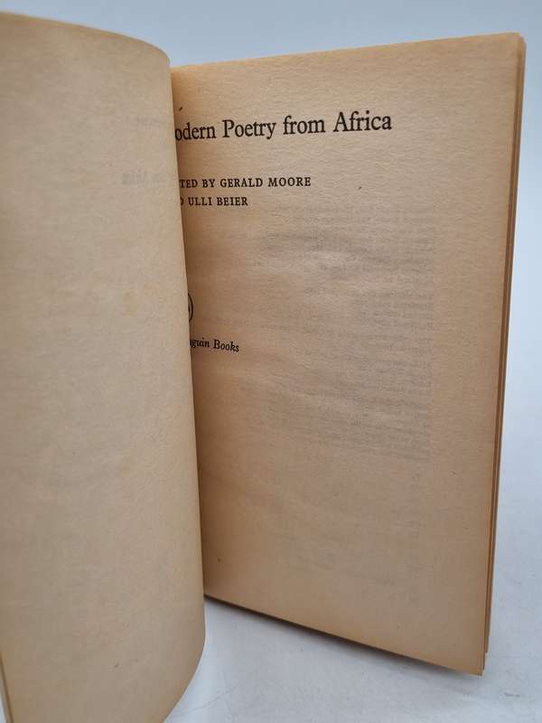 Modern Poetry from Africa