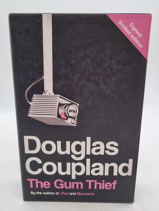 The Gum Thief Signed Limited Edition by Douglas Coupland and & Glove Pond by Roger Thorpe Box Set