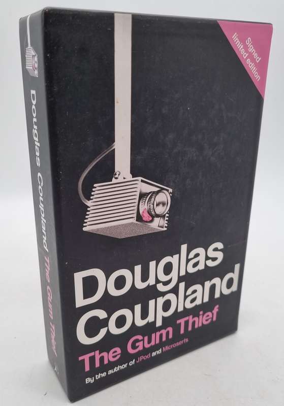 The Gum Thief Signed Limited Edition by Douglas Coupland and & Glove Pond by Roger Thorpe Box Set