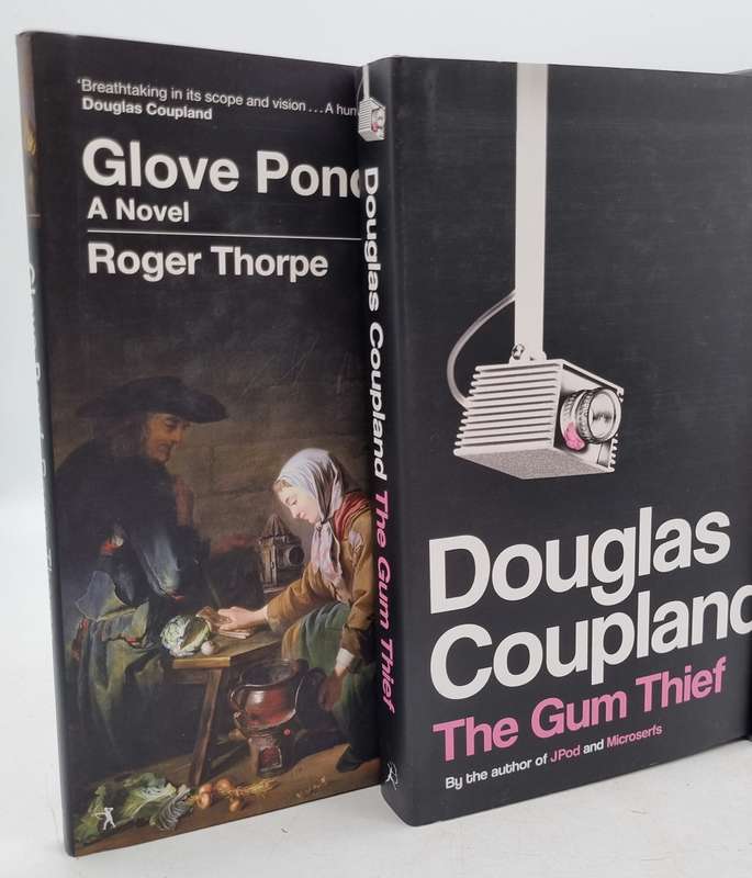 The Gum Thief Signed Limited Edition by Douglas Coupland and & Glove Pond by Roger Thorpe Box Set