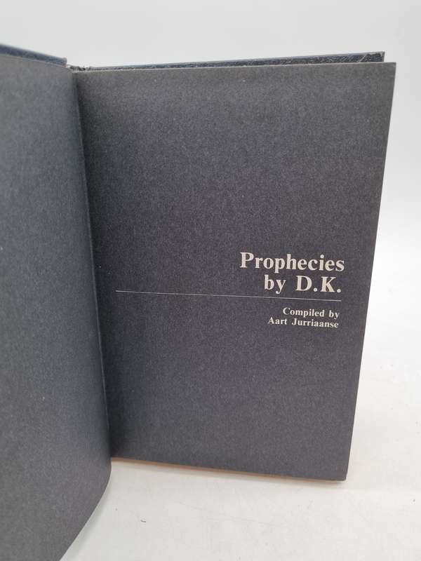 Prophecies by DK ~ Djwhal Khul