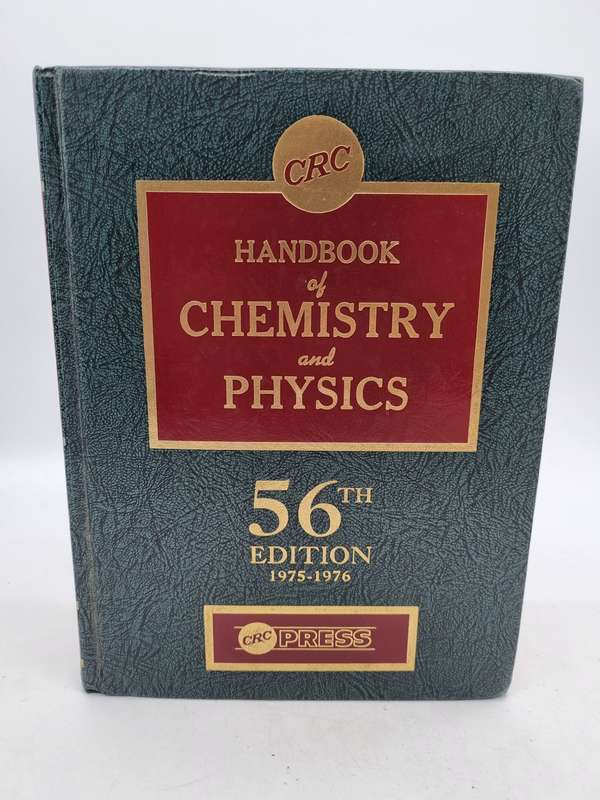 Handbook of Chemistry and Physics - Robert C Weast