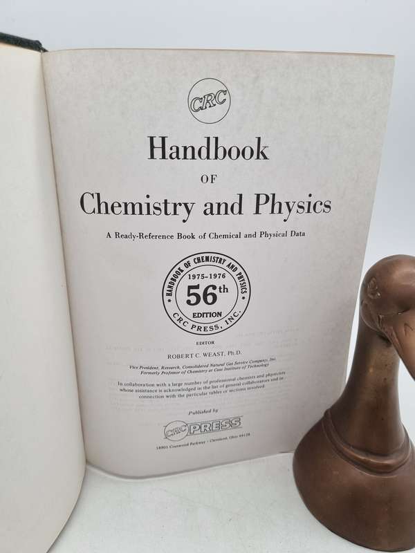 Handbook of Chemistry and Physics - Robert C Weast