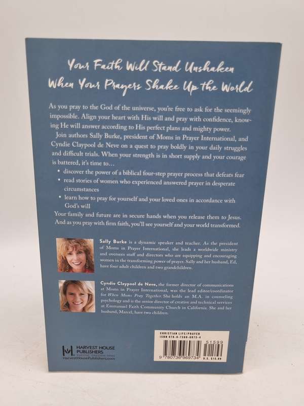 Unshaken: Experience the Power and Peace of a Life of Prayer - Sally Burke