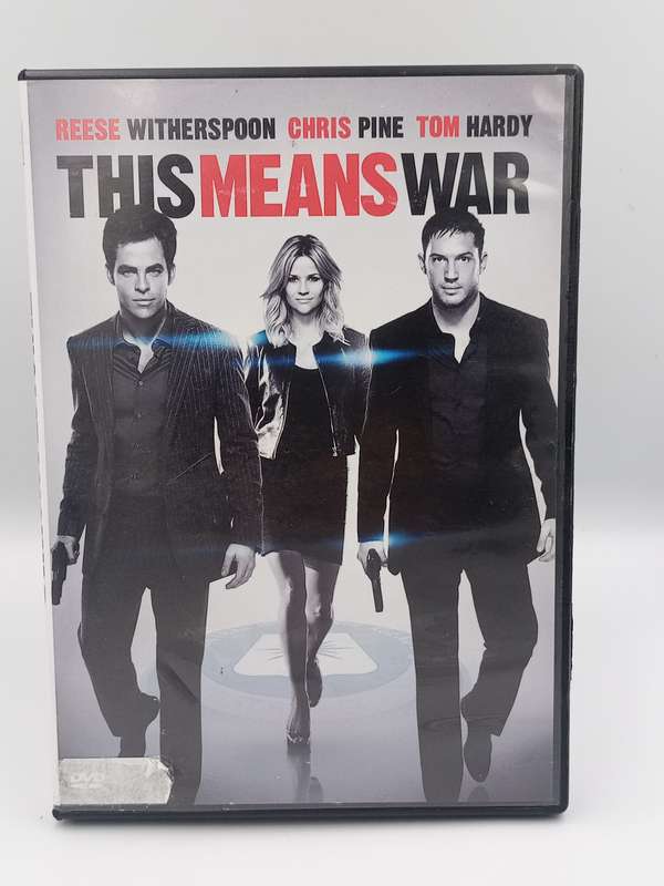 This Means War DVD - Reese Witherspoon, Chris Pine & Tom Hardy