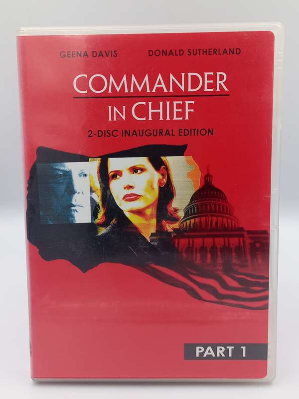 Commander in Chief Part 1 Region 1 DVDs - Geena Davis & Donald Sutherland