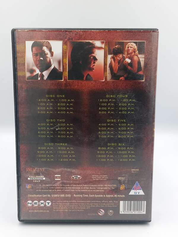 24 Season One DVDs - Kiefer Sutherland