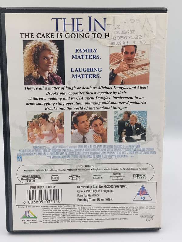 The In-Laws DVD - Michael Douglas & Albert Brooks