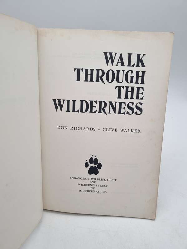 Walk Through the Wilderness - Clive Walker & Don Richards | Endangered Wildlife Trust 1986