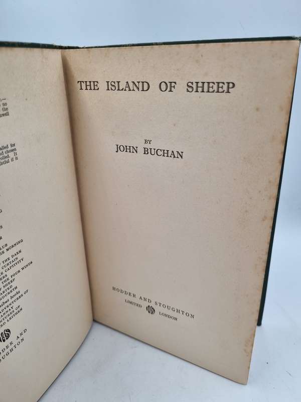 The Island of Sheep by John Buchan | First Edition Hodder & Stoughton, 1936
