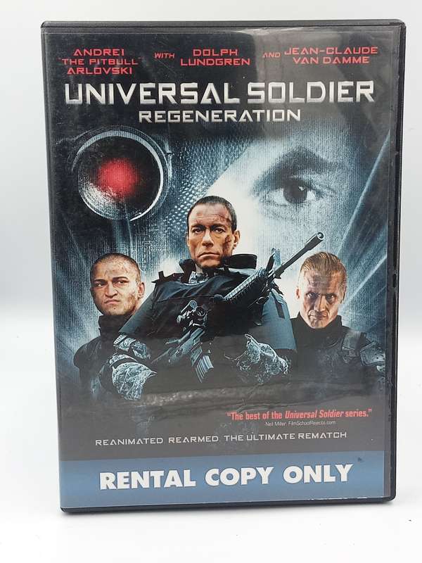 Universal Soldier Regeneration DVD - Andrei Arlovski, Dolph Lundgren & Jean-Claude van Damme