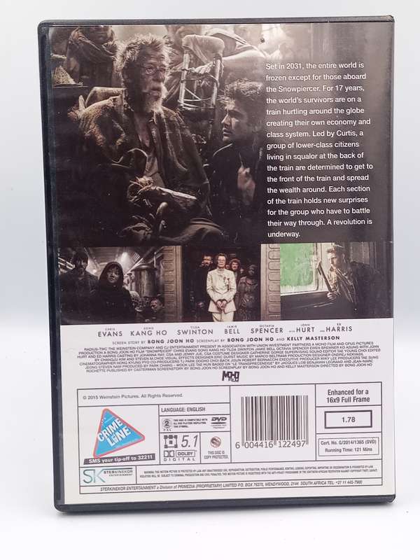 Snowpiercer DVD