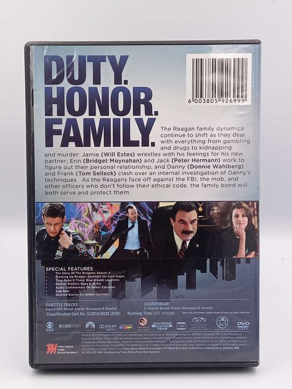 Blue Bloods the Fourth Season DVDs