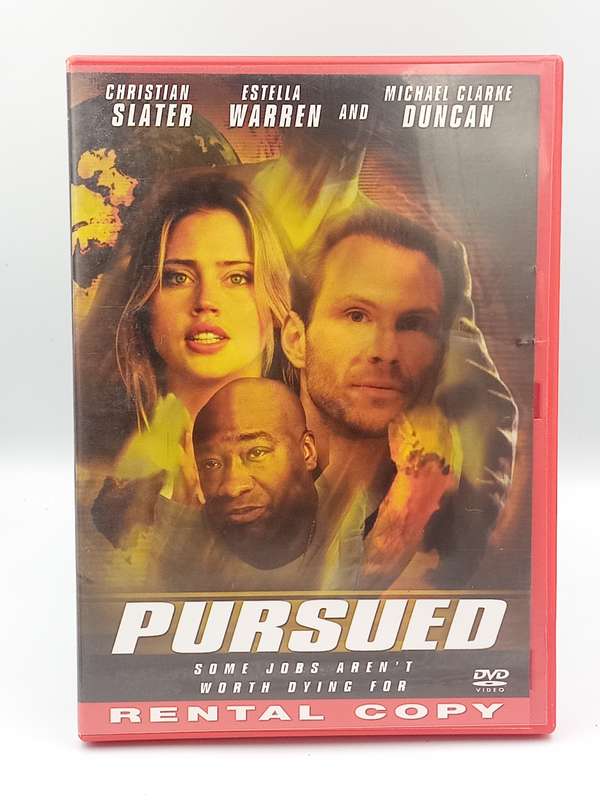 Pursued DVD - Christian Slater, Estella Warren & Michael Clarke Duncan