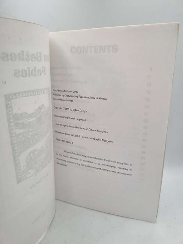 Nieu Bethesda Fables by Egbert Gerryts