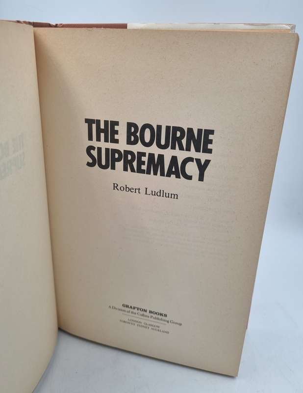 The Bourne Supremacy by Robert Ludlum | First Edition 1986