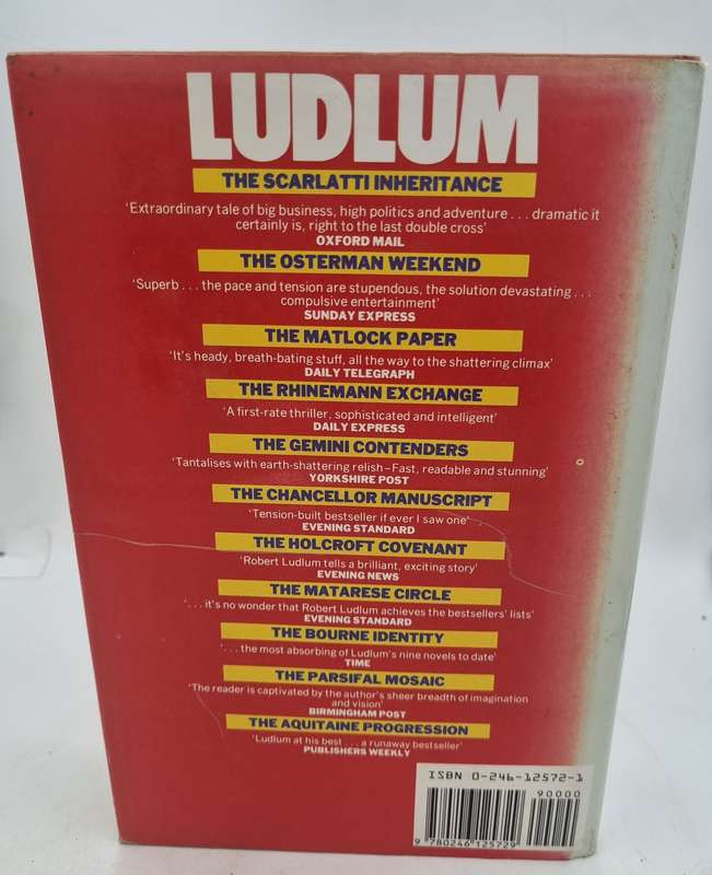 The Bourne Supremacy by Robert Ludlum | First Edition 1986