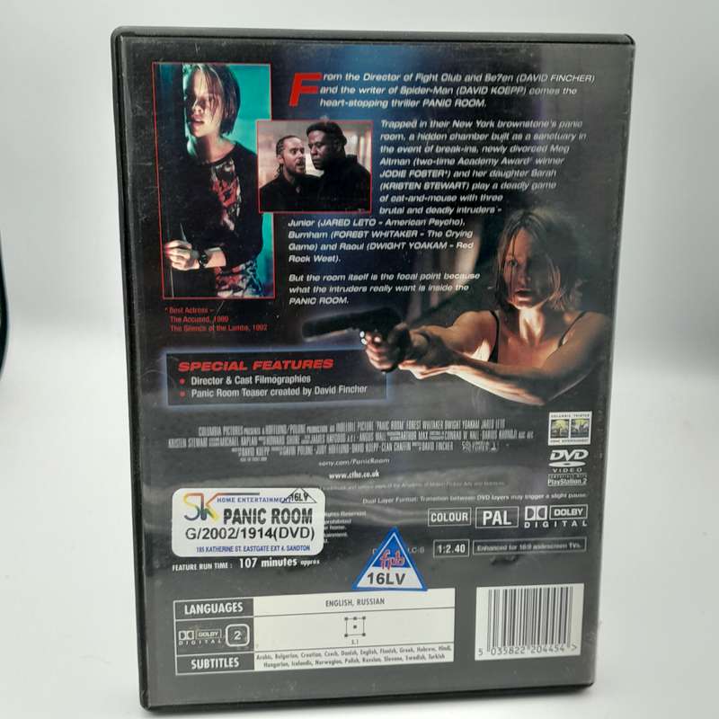 Panic Room DVD - Jodie Foster