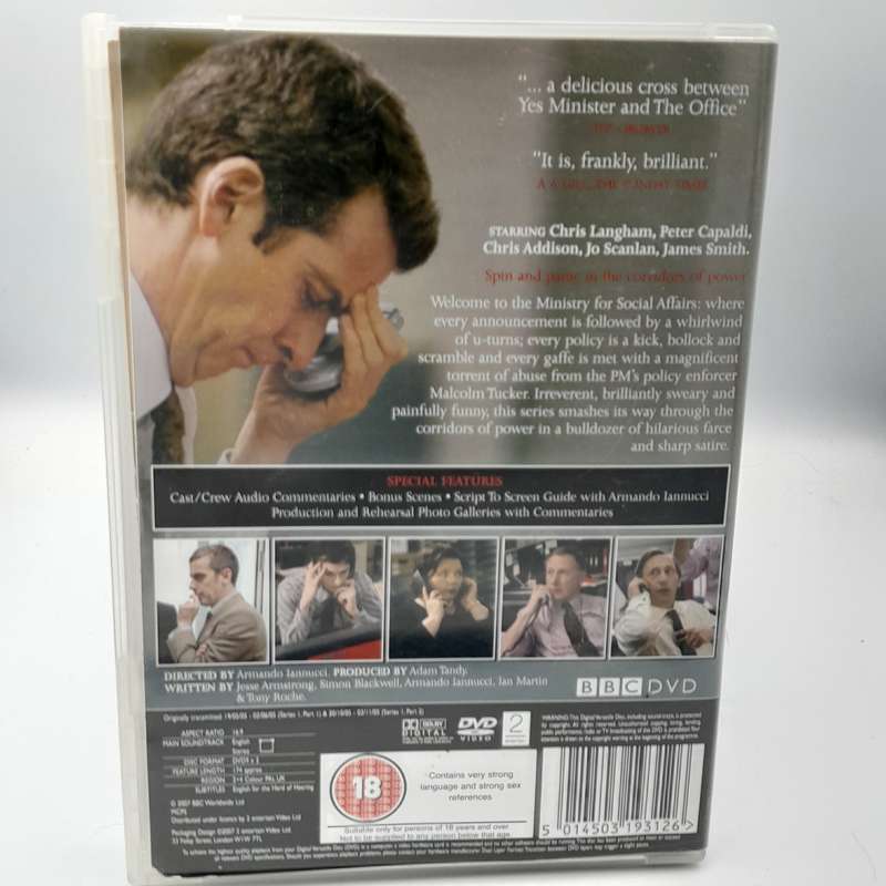 The Thick of it Complete First Series DVDs
