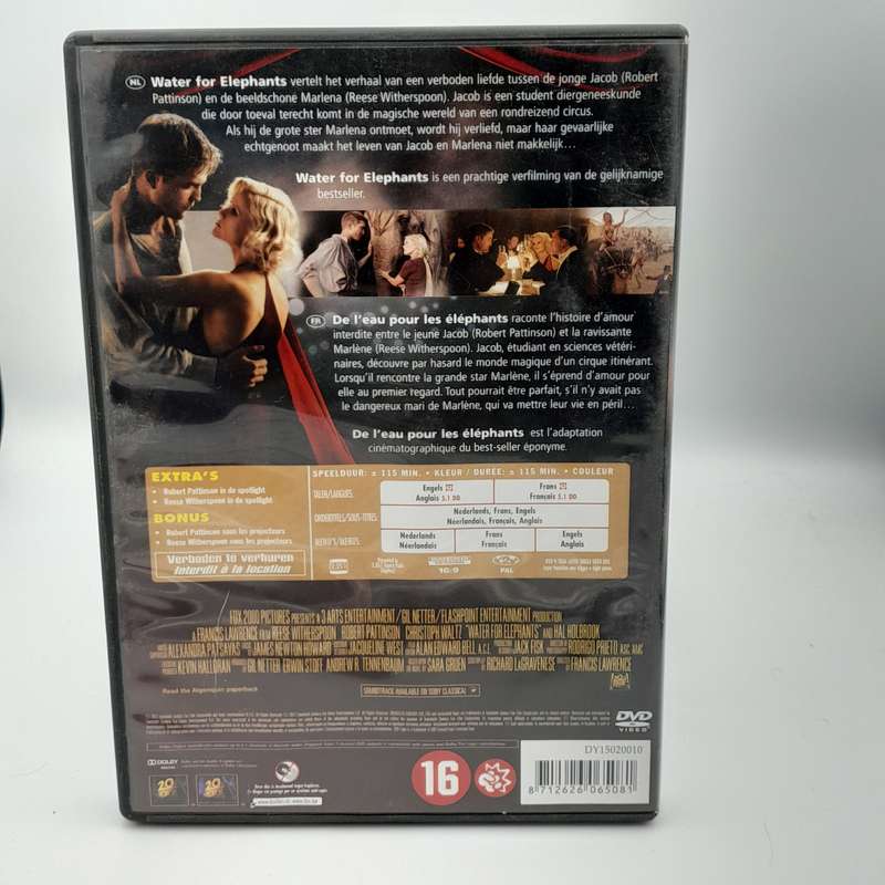Water for Elephants DVD - Reese Witherspoon