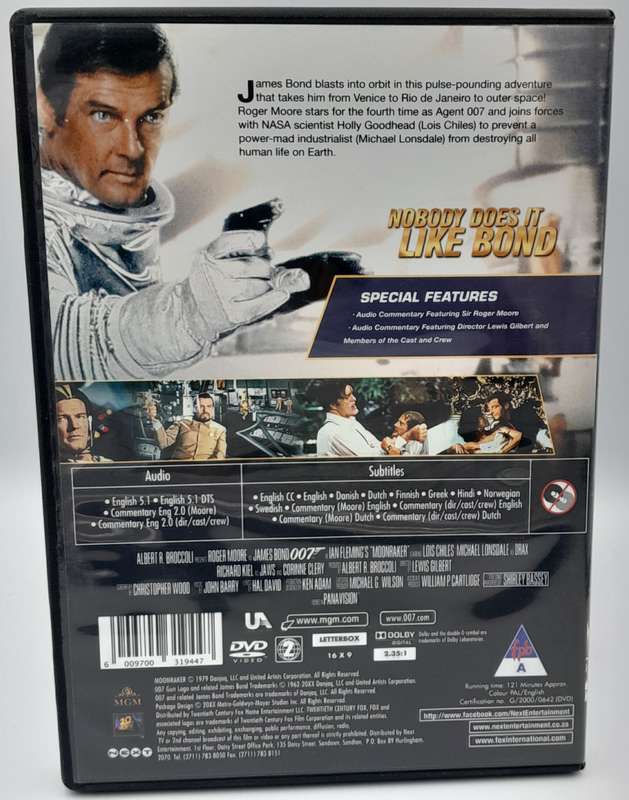 Moonraker DVD - Roger Moore