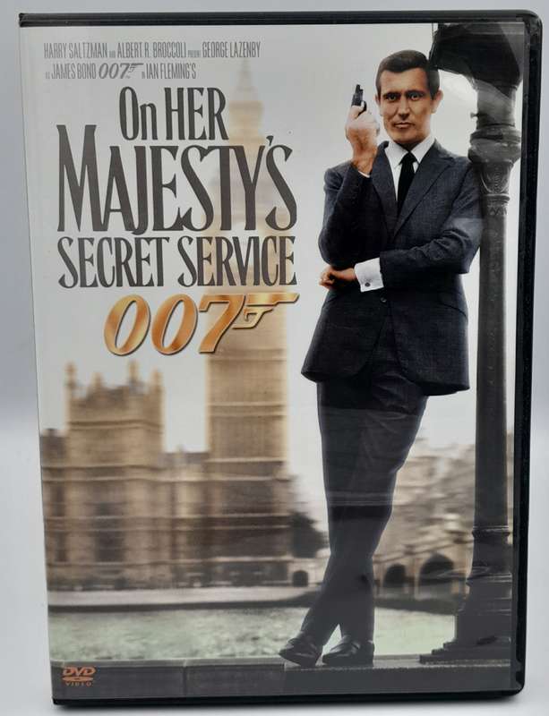 On Her Majesty's Secret Service DVD - George Lazenby