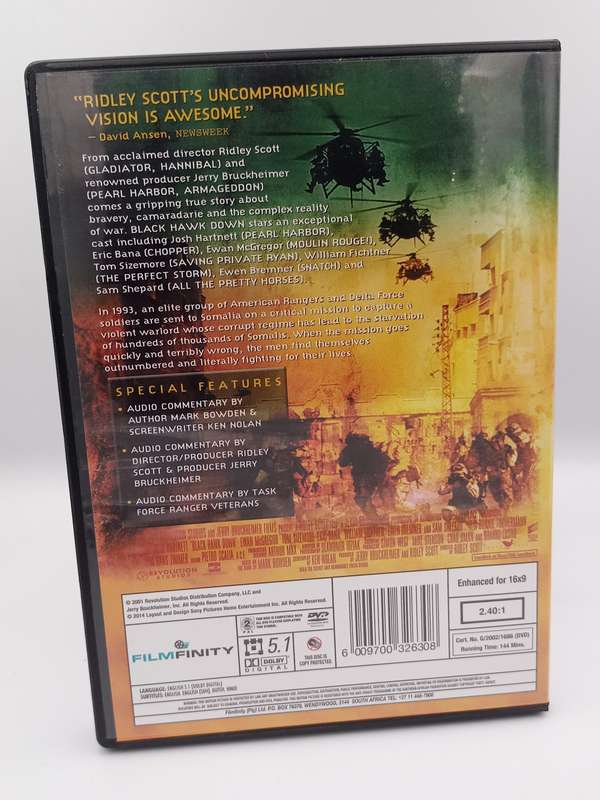 Black Hawk Down DVD