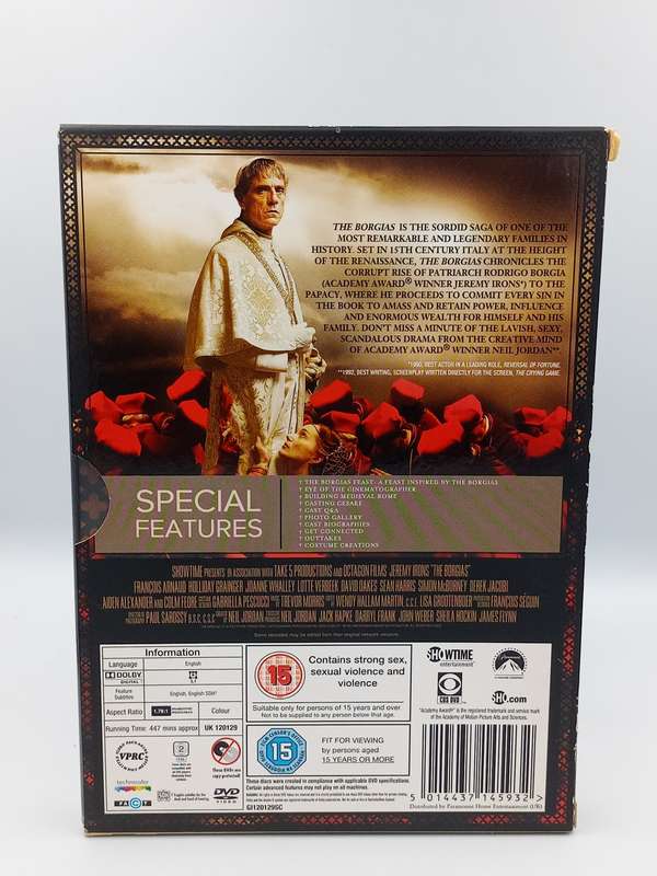 The Borgias The First Season DVDs
