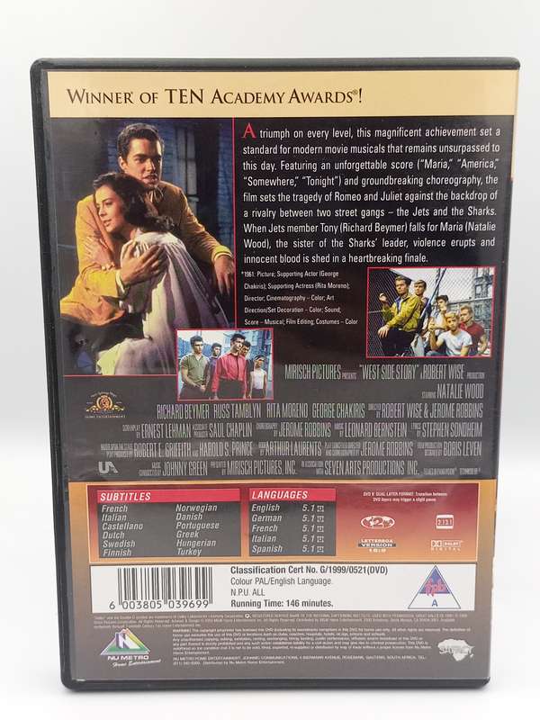 West Side Story DVD - Natalie Wood
