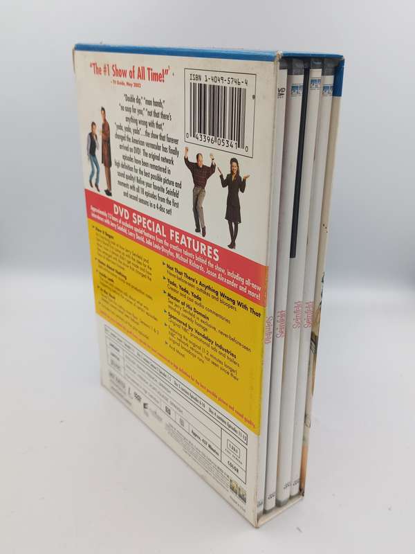 Seinfeld Seasons 1 and 2 Region 1 DVDs