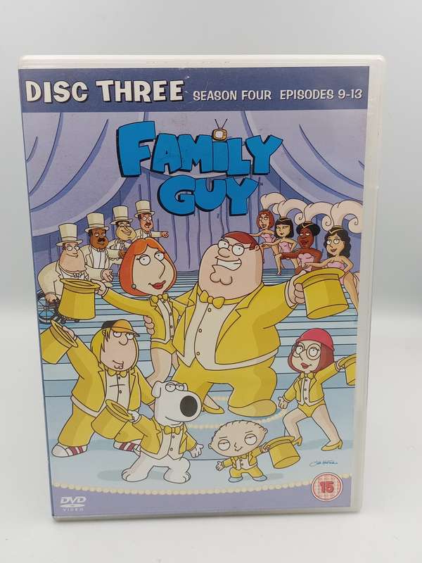 Family Guy Season Four Episodes 8-13 DVD