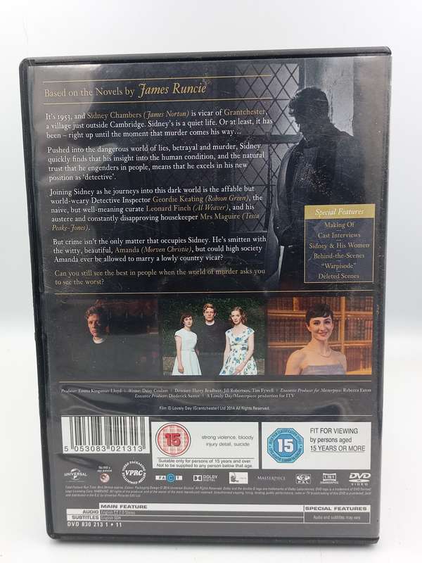 Grantchester Series 1 DVDs