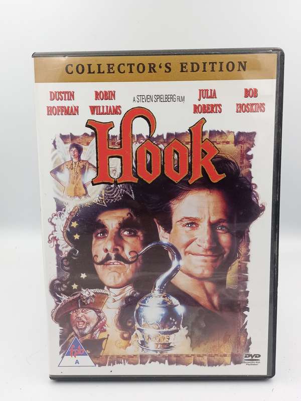 Hook DVD - Dustin Hoffman, Robin Williams, Julia Roberts & Bob Hoskins